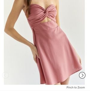 Rossie Twist Front Mini Dress